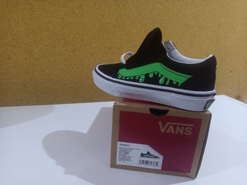 Vans Junior Old Skool Glow Slime