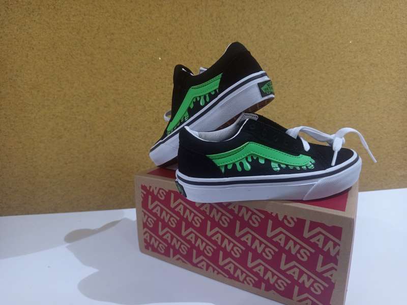 Vans Junior Old Skool Glow Slime