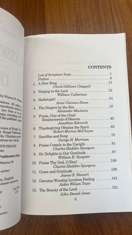 Classic sermons warren wiersbe