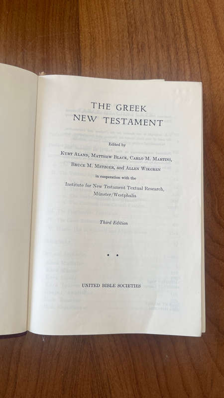 The Greek New Testament