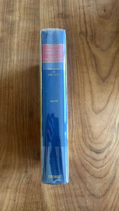 NICNT commentary - Acts - FF Bruce