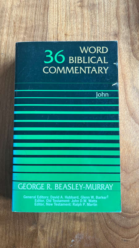 Word biblical commentary John