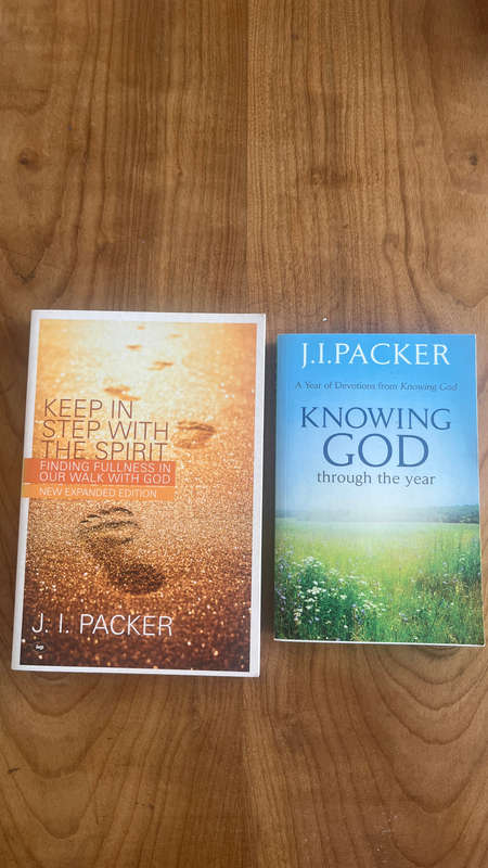 JI Packer - knowing God devotional keeping in step with the spirit