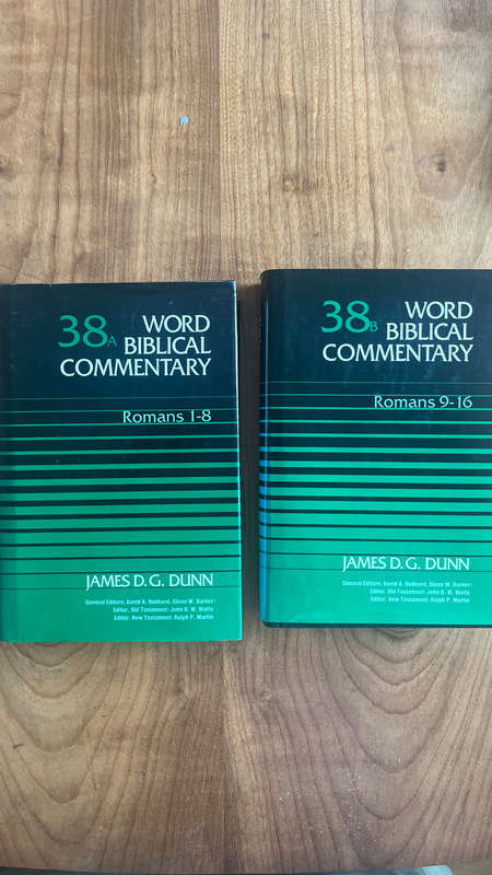 Romans commentary - James Dunn