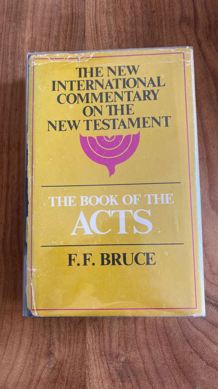 NICNT commentary - Acts - FF Bruce