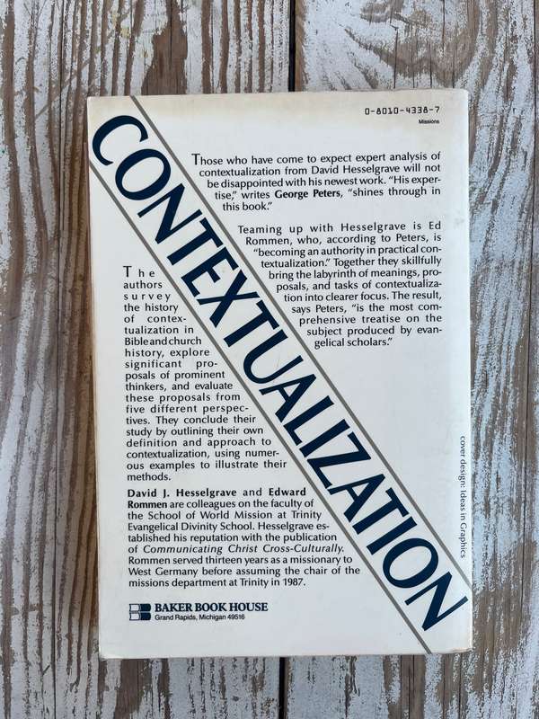 Contextualisation Hesselgrave