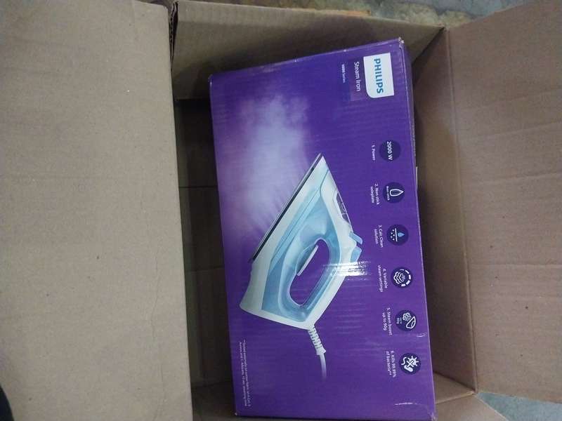 Philips Steam Iron - Blue-DST1030/20