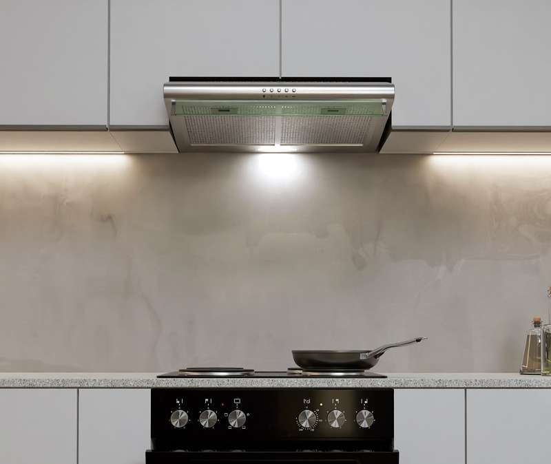 Falco 60cm Cooker Hood (Stainless Steel LED)- FAL-60-MH10STL