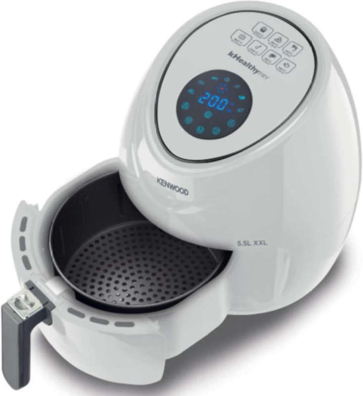 Kenwood - 5,5L Healthy Fry XXL Digital Air Fryer Grey