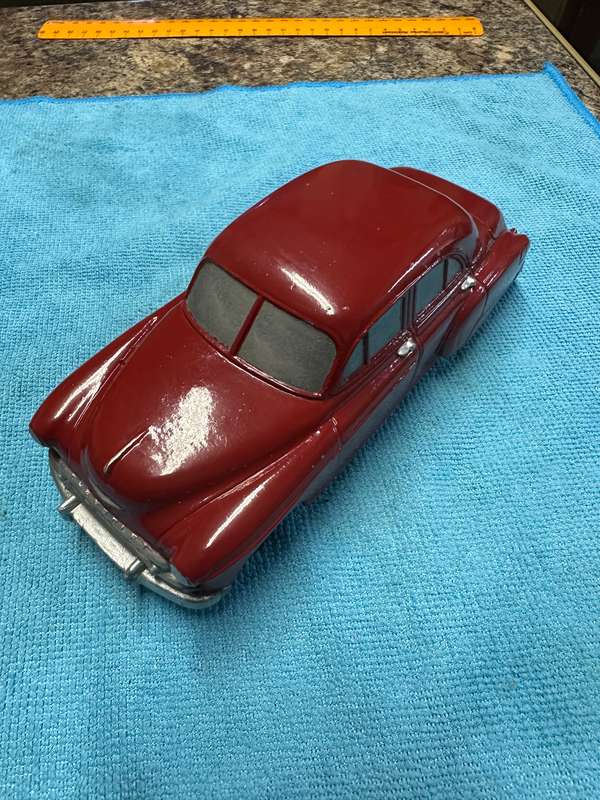 VINTAGE CHEVROLET COIN BANK