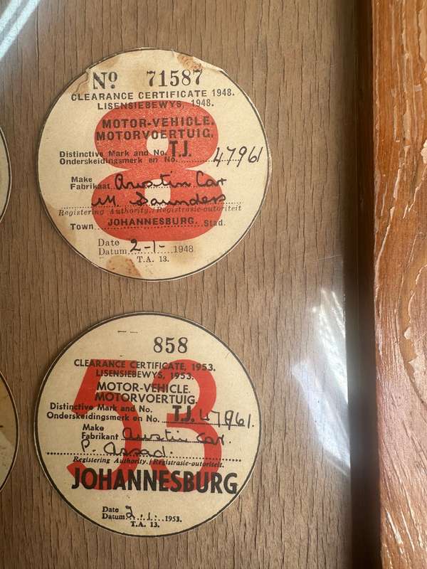 VINTAGE MOTOR MEMORABILIA