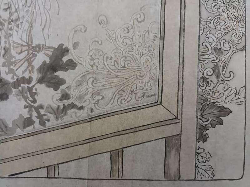 Original shita-e (Japanese: preliminary drawing) from the workshop of Kōno Bairei, c.1890