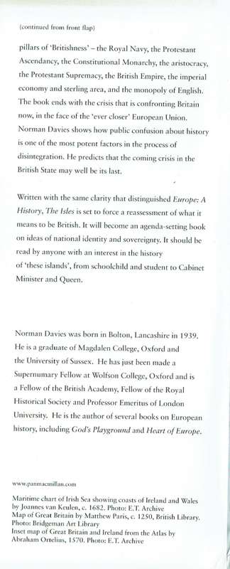 The Isles: A History (Norman Davies)