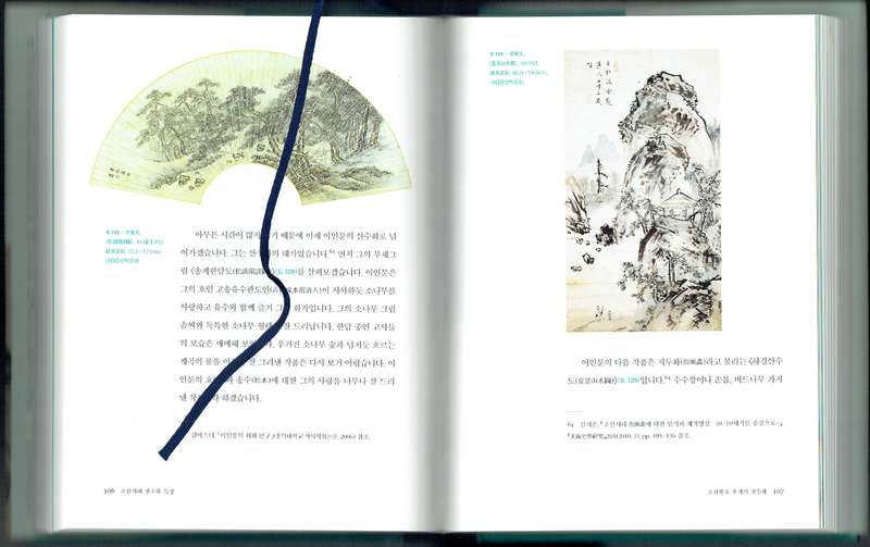 Korea Korean art history Ahn Hwi-jun, Jo-seon-si-dae san-su-hwa teuk-gang