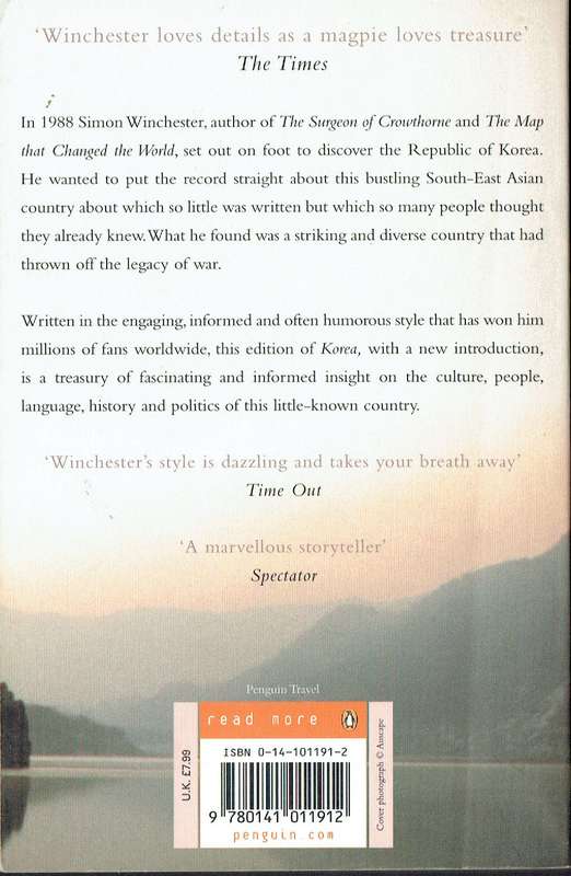 Simon Winchester, Korea: A Walk Through the Land of Miracles