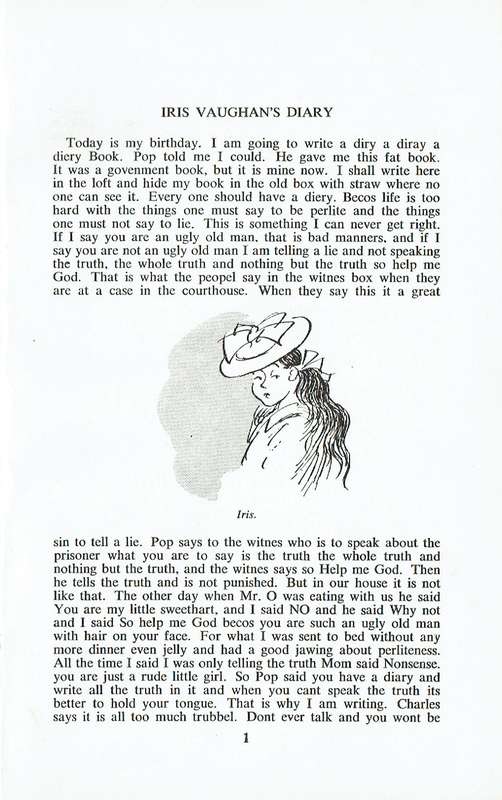 The Diary of Iris Vaughan