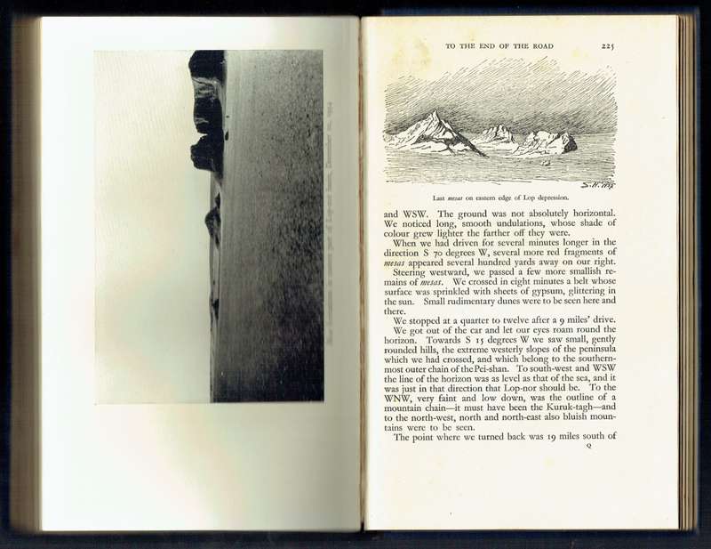 Sven Hedin, The Wandering Lake. First English Edition. Collection of Administrator of C.P.