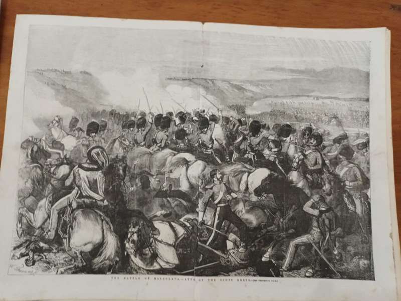 Crimean War: Original leaves from Illustrated London News 1850s, many wood engravings