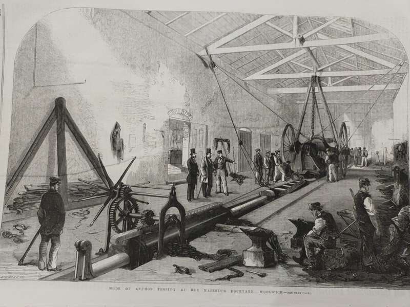 Large collection of loose leaves from Illustrated London News, 1850s