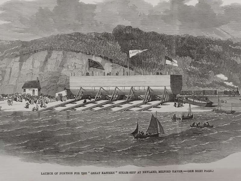 Large collection of loose leaves from Illustrated London News, 1850s