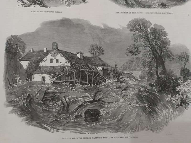 Large collection of loose leaves from Illustrated London News, 1850s