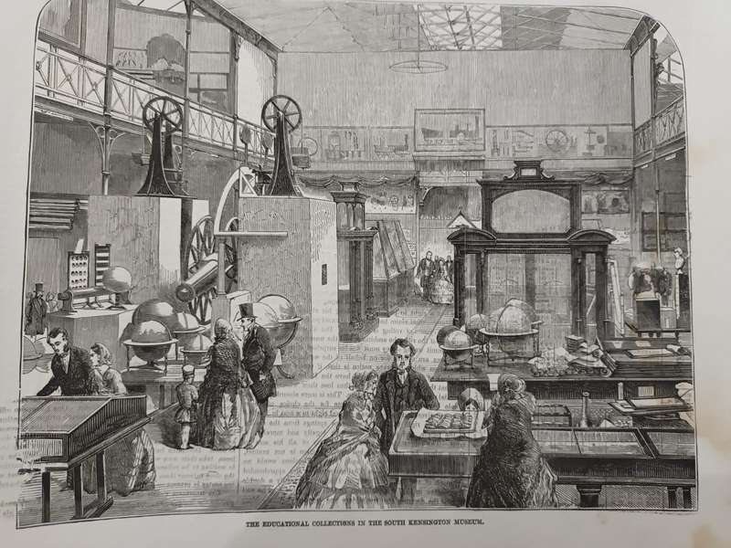 Large collection of loose leaves from Illustrated London News, 1850s