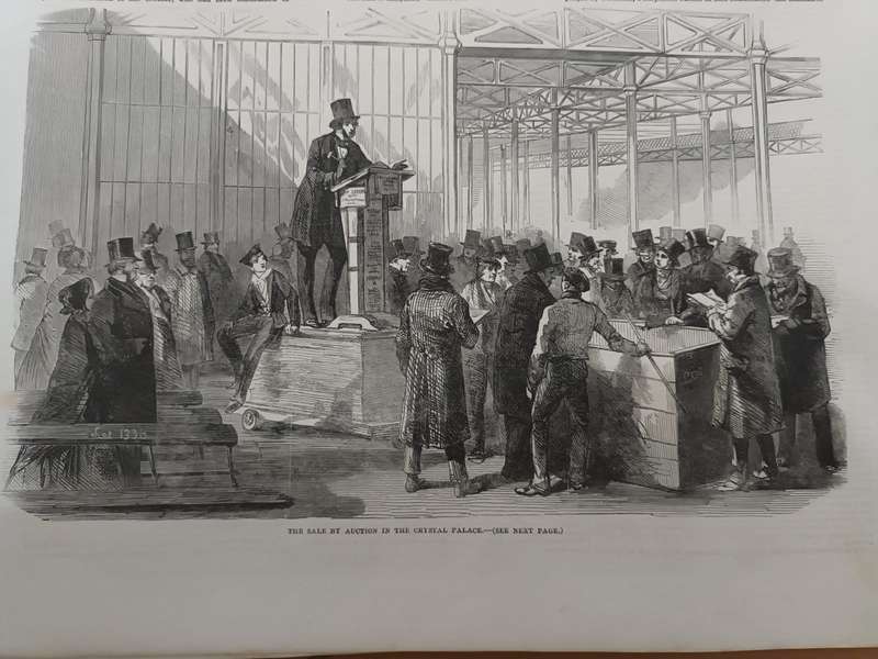 Crystal Palace and the Great Exhibition, 1850s, Illustrated London News engravings