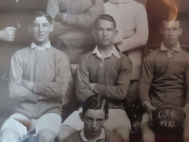 Caley Football Club 1913 Group photograph (Soccer, Sport history)
