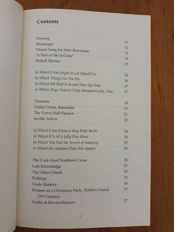 Isobel Dixon, Bearings. Inscribed