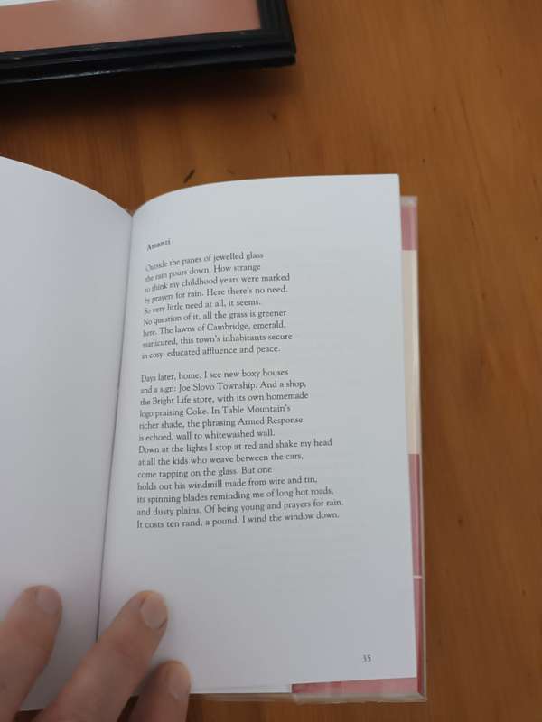 Isobel Dixon, Weather Eye, poet's first collection 2001, inscribed