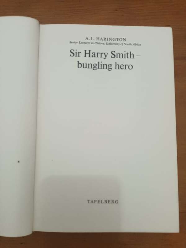 Harington, Sir Harry Smith - Bungling Hero