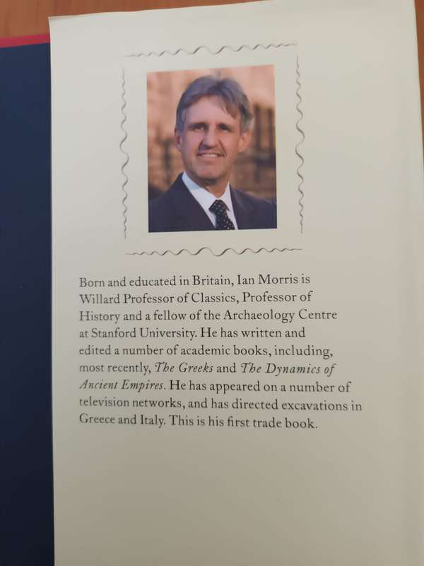 HARDCOVER EDITION: Why the West Rules - For Now (Ian Morris)