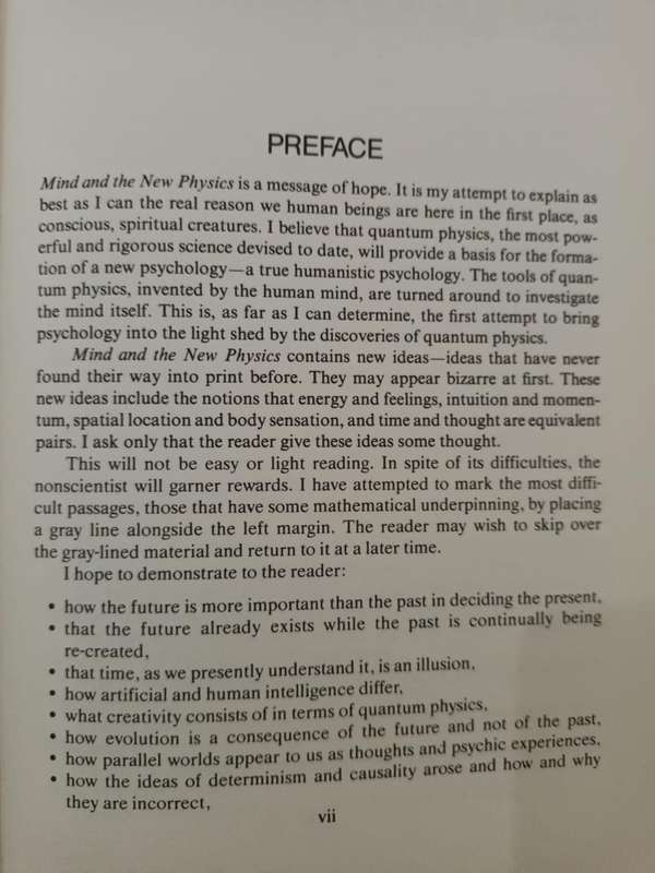 Fred Alan Wolf, Mind and the New Physics