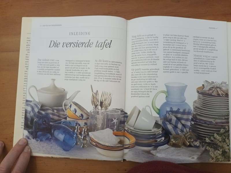 Stap vir stap tafelversiering (Elaine Levitte)