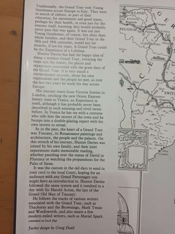 The Grand Tour (History of European tourism)