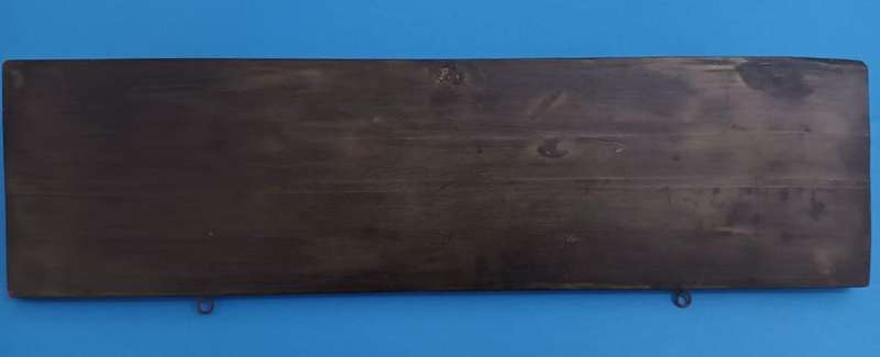 Vintage African carved wooden zoomorphic clothes hanger