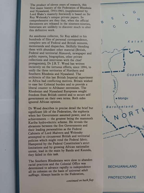 The Welensky Papers: History of the Federation of Rhodesia and Nyasaland
