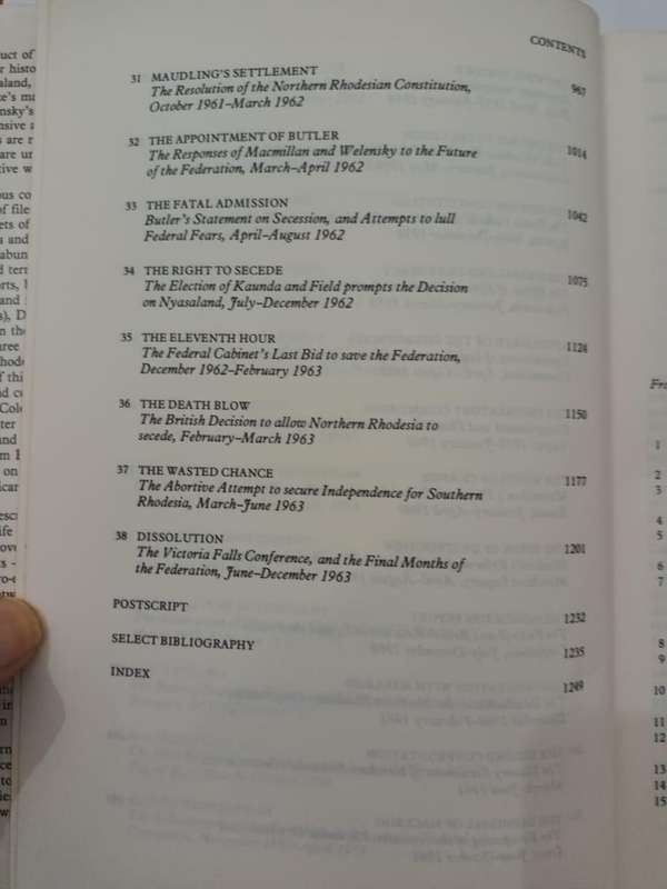 The Welensky Papers: History of the Federation of Rhodesia and Nyasaland