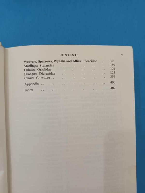 Field Guide to the Birds of East Africa (Williams and Arlott)