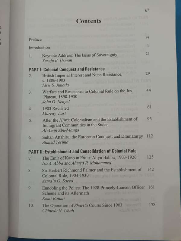 Northern Nigeria: a Century of Transformation, 1903 - 2003