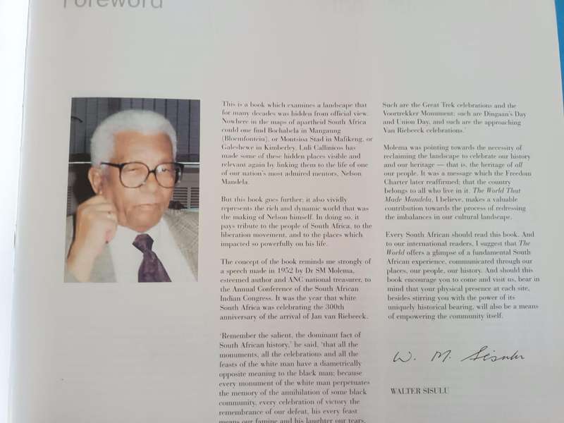 The World That Made Mandela: A Heritage Trail. 70 Sites of Significance