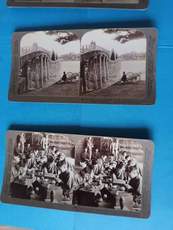76 stereoscopic photographic slides of Japan, 1904: a wonderful time capsule!