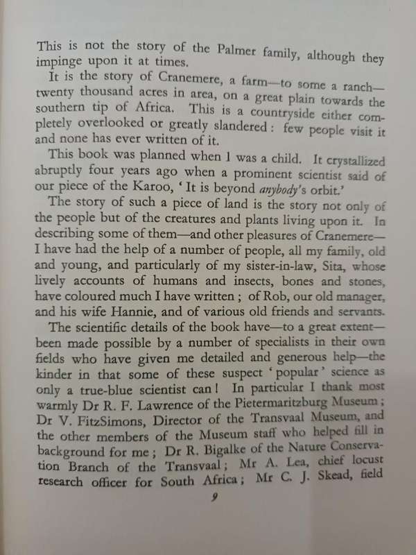 Eve Palmer, The Plains of Camdeboo, 1st edition