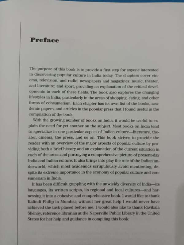 Pop Culture India! Media, Arts, and Lifestyle. PRESENTATION INSCRIPTION FROM AUTHOR