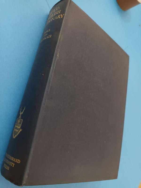 Zulu-English Dictionary (Doke and Vilakazi, 1949 edition)