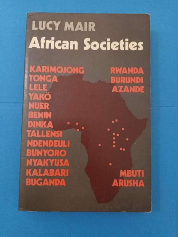 African Societies (Ethnography, Anthropology)