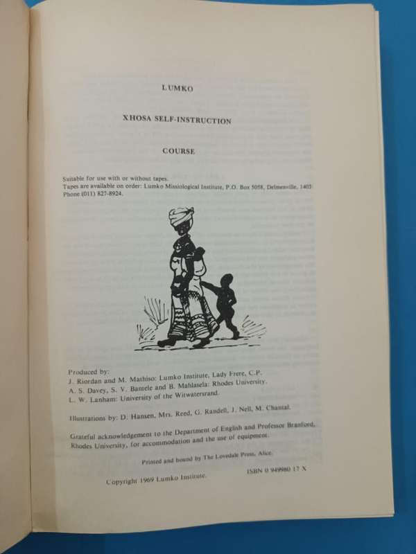 Lumko Self-Instruction Course in Xhosa