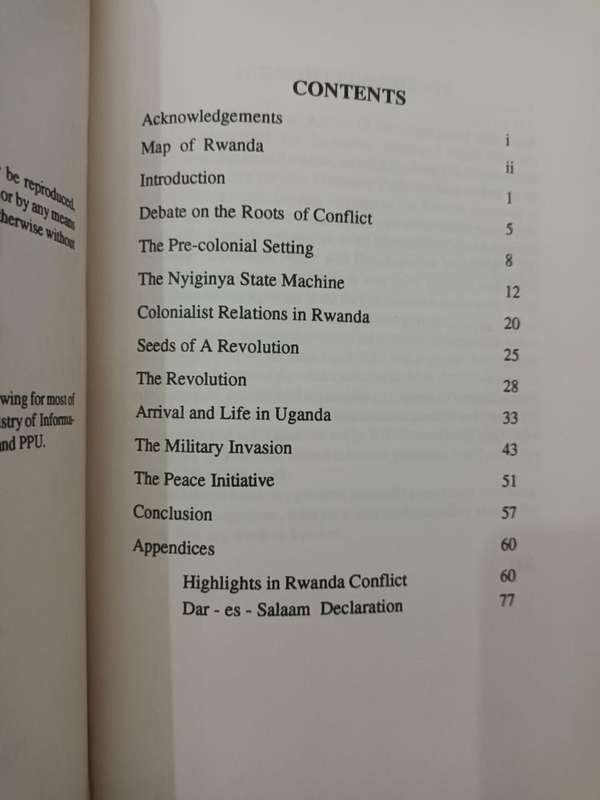 Rwanda Conflict: Its Roots and Regional Implications