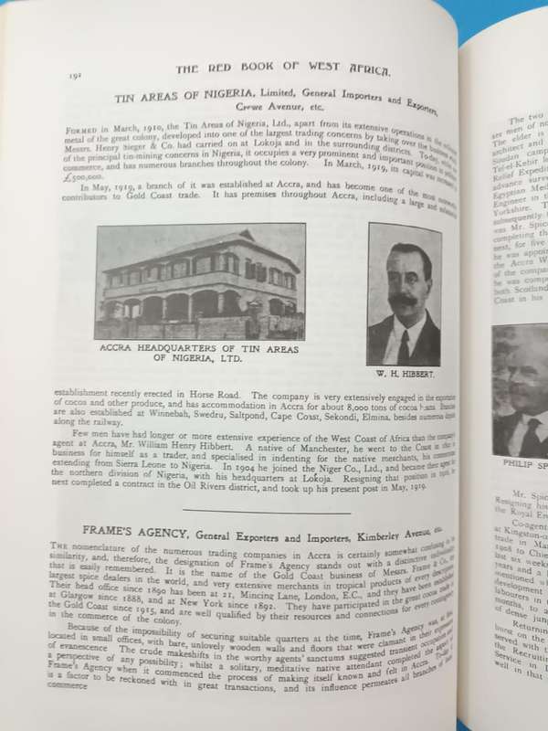 The Red Book of West Africa (Who's Who of Nigeria, the Gold Coast, Sierra Leone and the Gambia 1920)