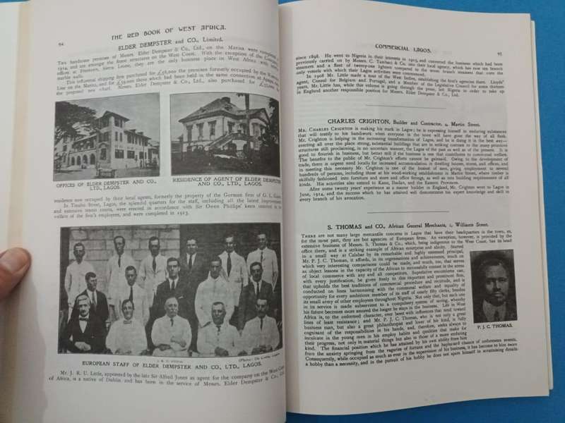 The Red Book of West Africa (Who's Who of Nigeria, the Gold Coast, Sierra Leone and the Gambia 1920)